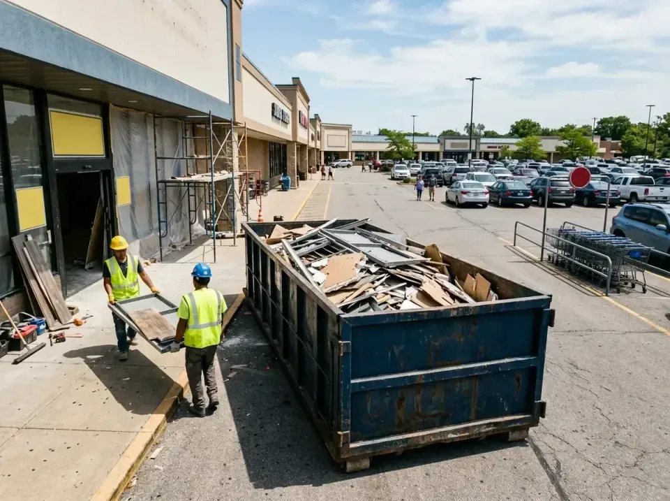 retail-store-renovation-debris-003 — frequently asked questions, Roll-off Dumpster Rentals in Bar Nunn, WY